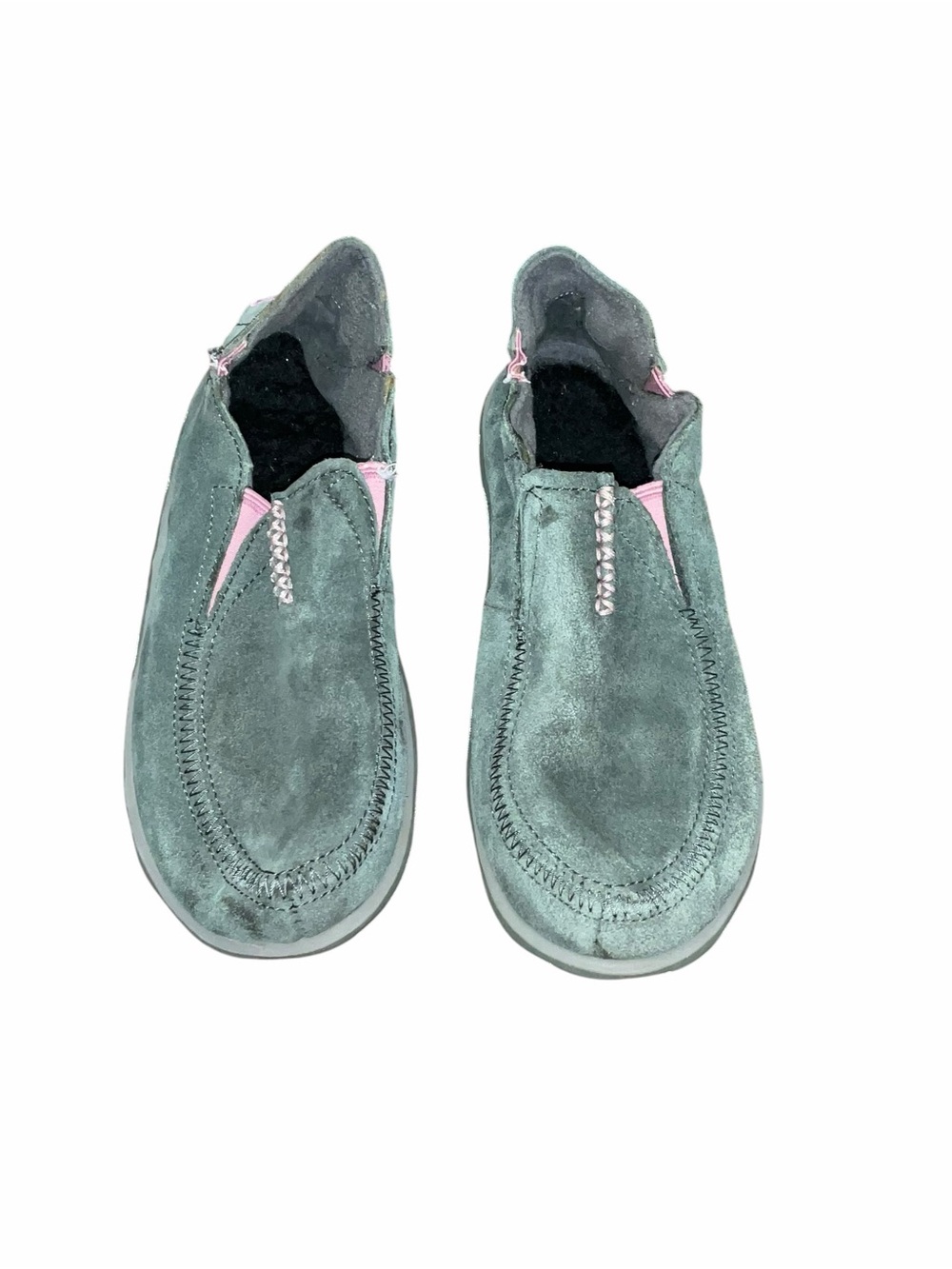 Cushe Surf Slipper Thermo Peppermauve Suede Slip On Shoes Women’s Size 7 EU 38